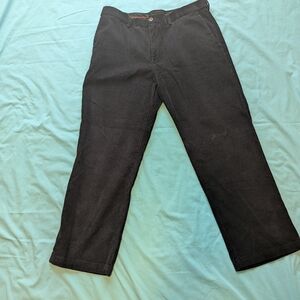 Men's Black Corduroy Pants 38
